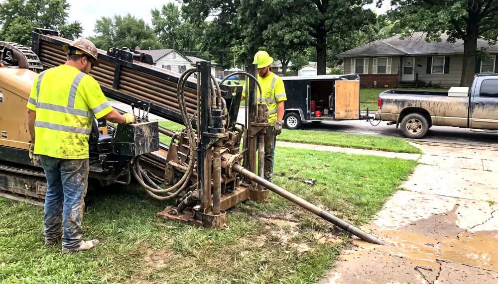Directional Boring (HDD) in the field