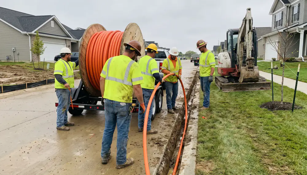Fiber-Optic Installation in the field
