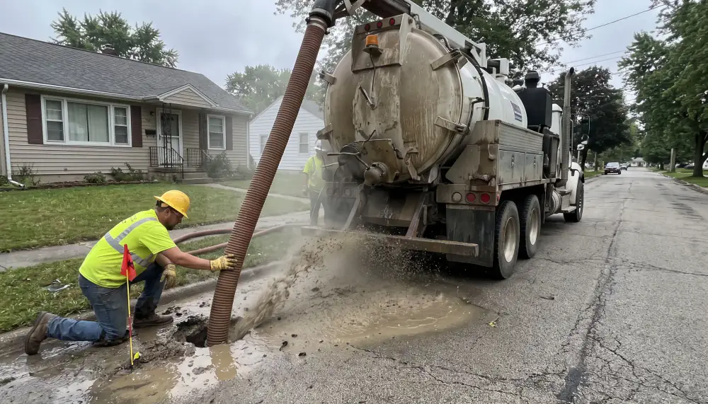 Vacuum Excavation & Potholing in the field