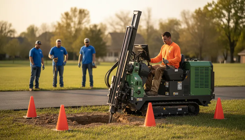 Directional Boring (HDD) in the field